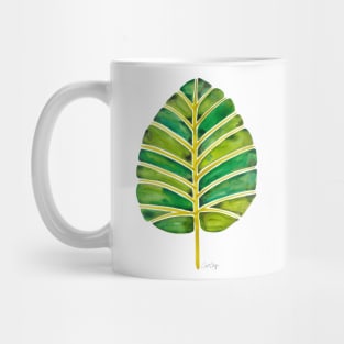 Green Alocasia Mug